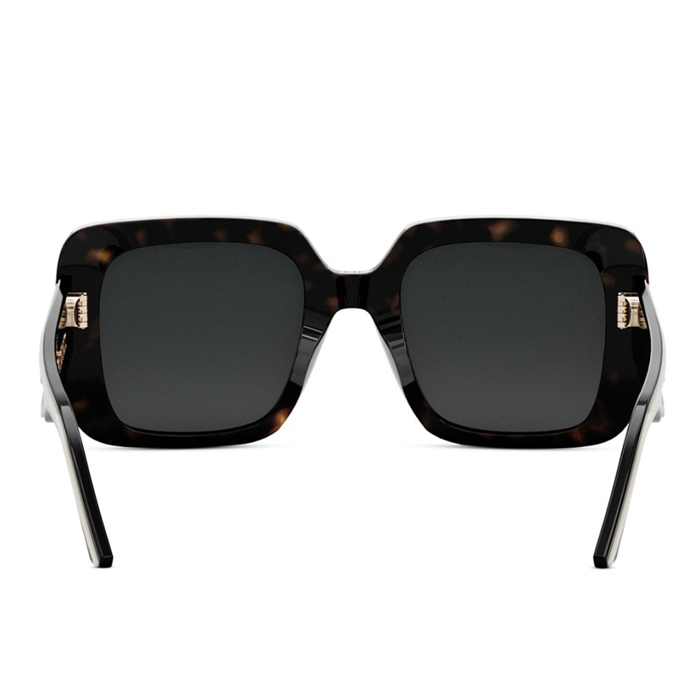 SOLD NWT Authentic Dior Wildior S3U Geometric Sunglasses Dark Havana/Gray Solid - Picture 5 of 14